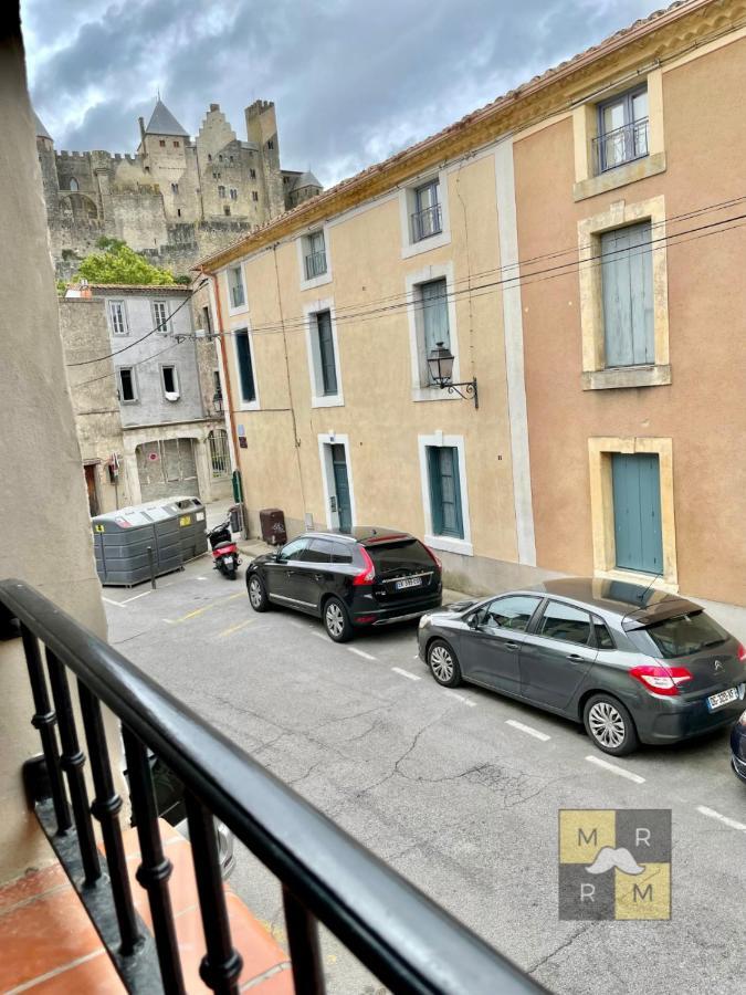 Le Templier Vue Cite Pied Cite Medievale Neuf การ์กาซอน ภายนอก รูปภาพ